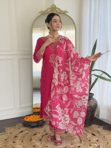 New Radiance Heavy Viscose Reyon Kurta Set For Women