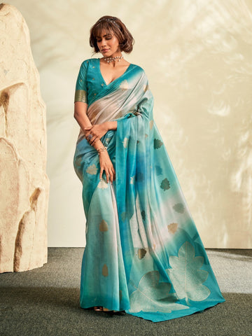 Soft Silk Handloom Khadi Weaving Saree – Timeless Weave For Women's