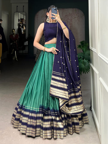 Elegant Frozi Heavy Beautiful Half Saree For Women's Collection