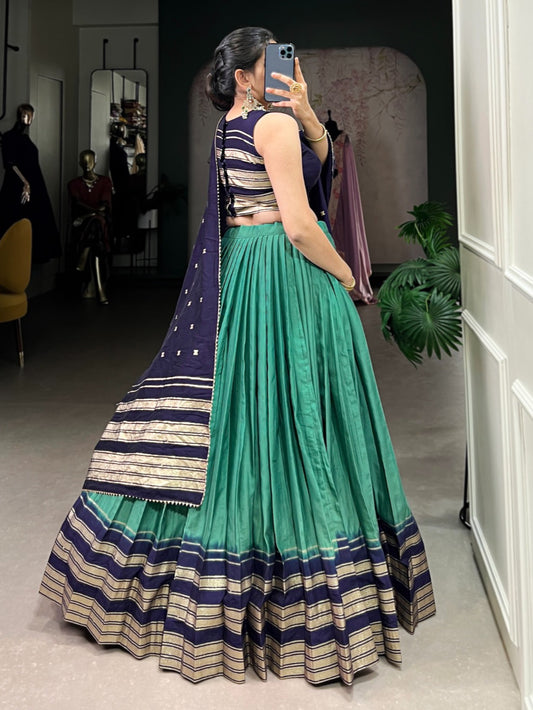 Elegant Frozi Heavy Beautiful Half Saree For Women's Collection