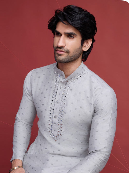 Classy Wear Mirror Work Kurta Men's Collection