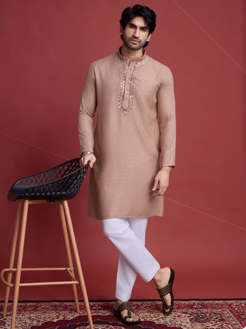 Classy Wear Mirror Work Kurta Men's Collection