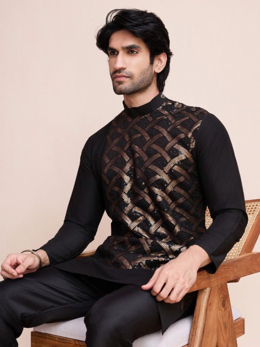 Exclusive Festival Wear Embroidered Kurta Men's Collection