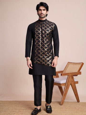 Exclusive Festival Wear Embroidered Kurta Men's Collection