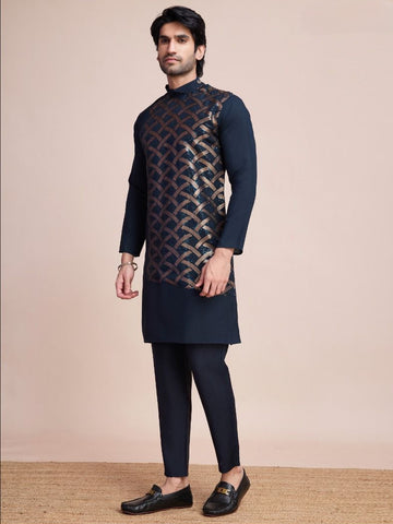 Exclusive Festival Wear Embroidered Kurta Men's Collection