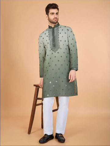 New Exclusive Festival Wear Embroidered Men's Kurta Set Collection