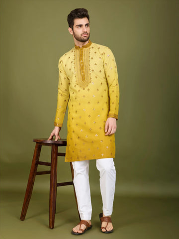 New Exclusive Festival Wear Embroidered Men's Kurta Set Collection