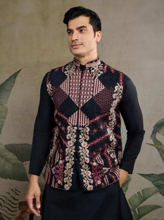 New Exclusive Festival Wear Koti Style Wtih Men's Kurta Collection
