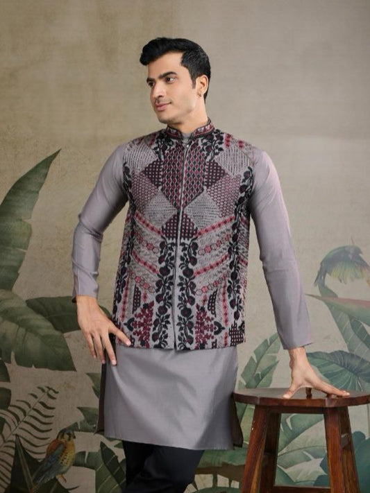 New Exclusive Festival Wear Koti Style With Men's Kurta Collection