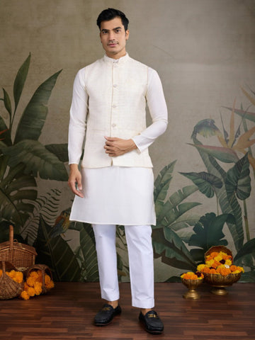 Exclusive Wedding Wear Koti Style Men's Kurta Collection